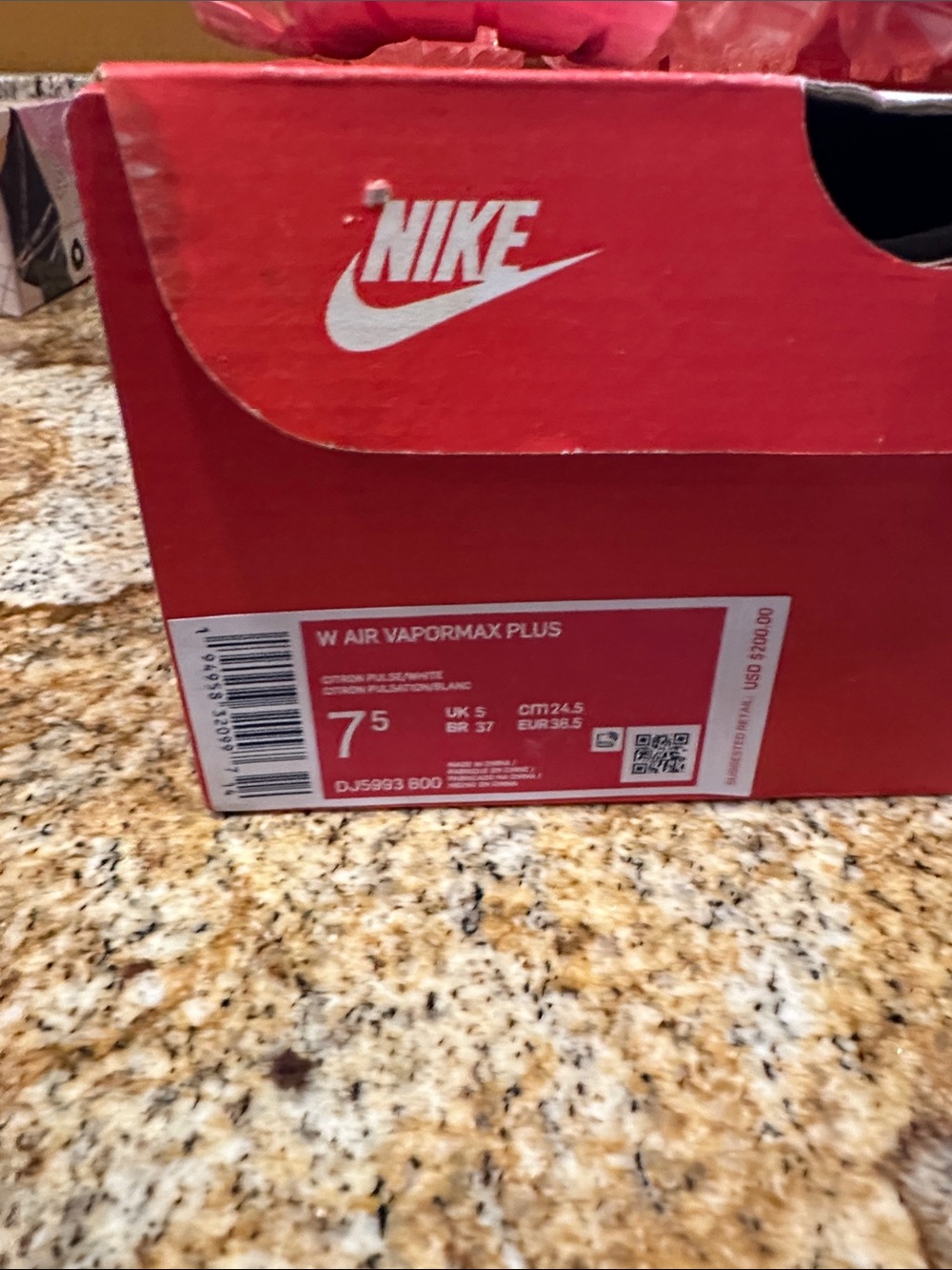 Nike Hot Pink VaporMax Style Sneakers - Picture 6 of 8